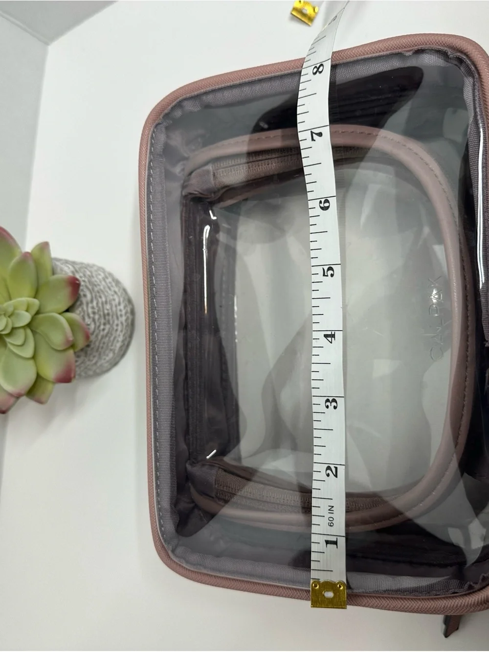 Calpak clear front